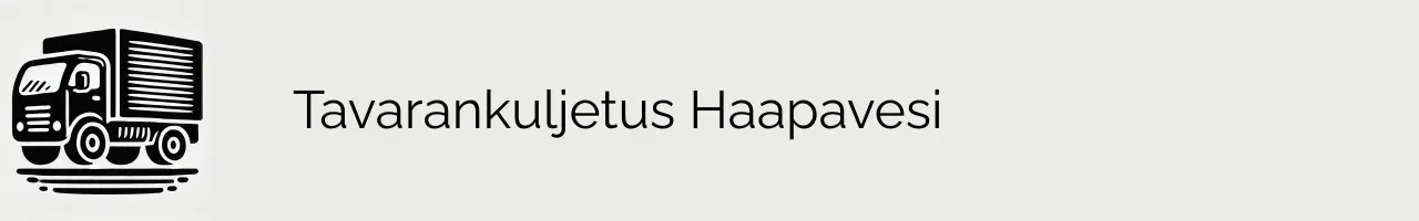 Tavarankuljetus Haapavesi