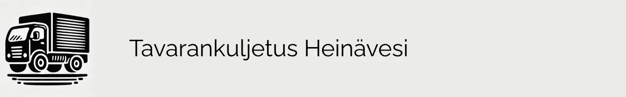 Tavarankuljetus Heinävesi