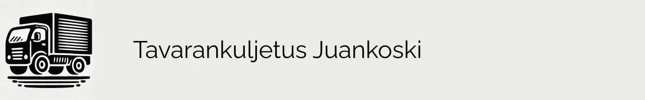 Tavarankuljetus Juankoski