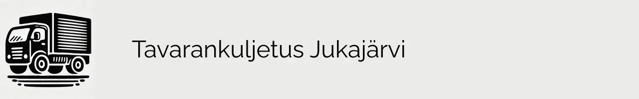 Tavarankuljetus Jukajärvi