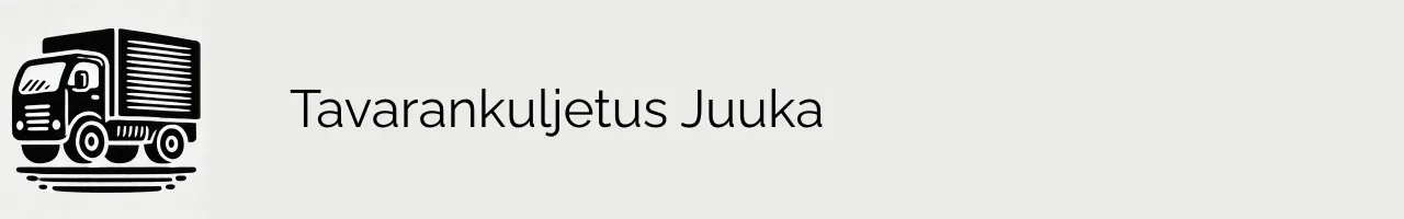 Tavarankuljetus Juuka