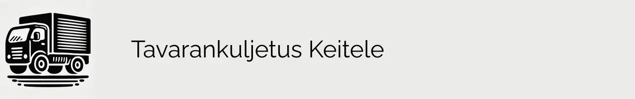 Tavarankuljetus Keitele