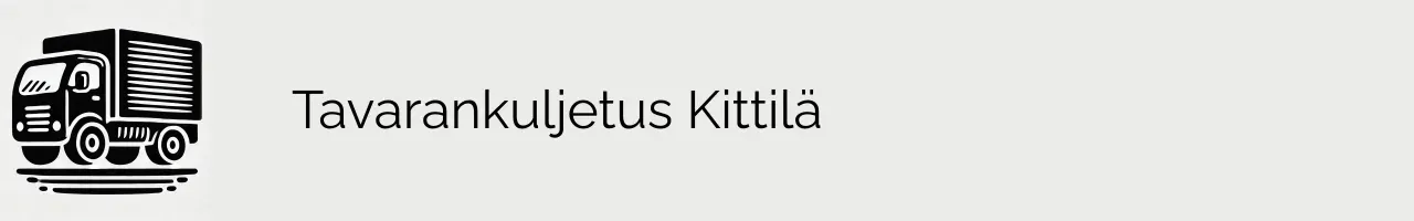 Tavarankuljetus Kittilä