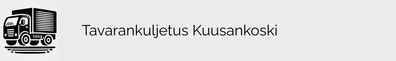 Tavarankuljetus Kuusankoski