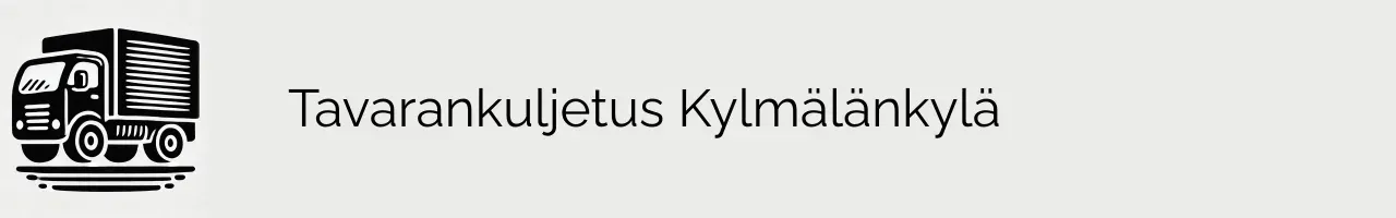 Tavarankuljetus Kylmälänkylä