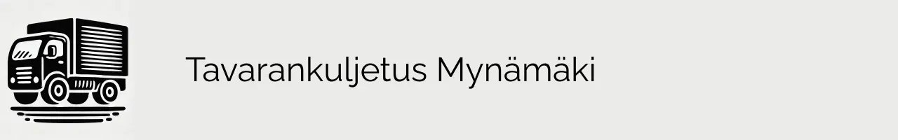 Tavarankuljetus Mynämäki