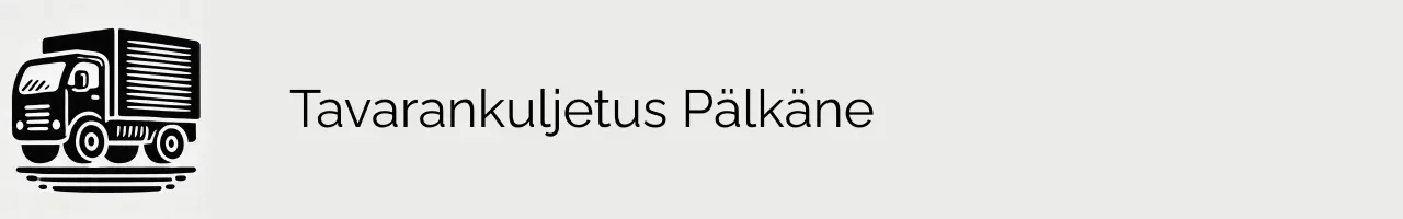 Tavarankuljetus Pälkäne