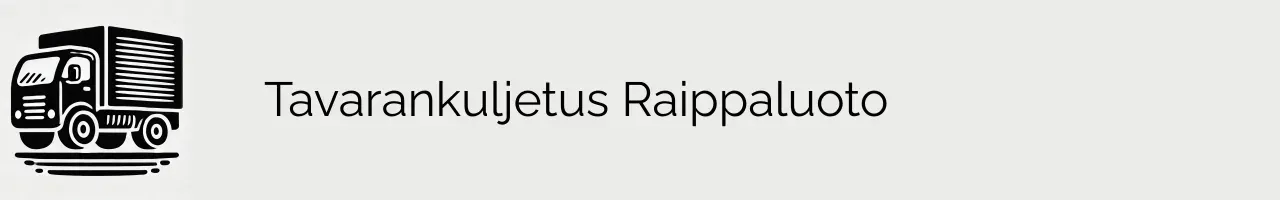 Tavarankuljetus Raippaluoto