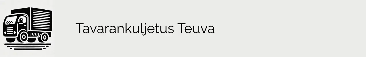 Tavarankuljetus Teuva